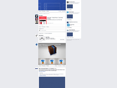 Facebook Newsfeed Gui By Antoine Plu On Dribbble