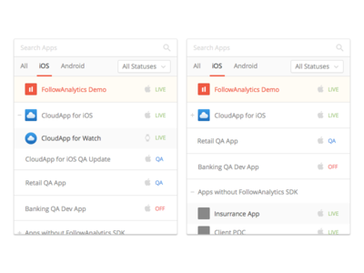 App Picker Improvement