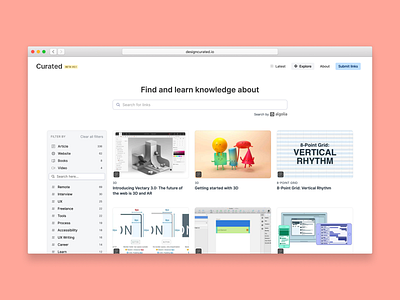 🎉 Curated is live!
