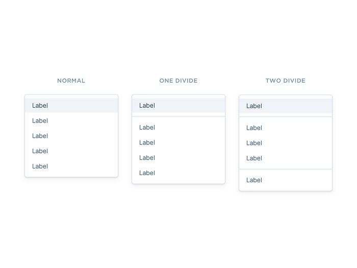 Dropdown States by Antoine Plu on Dribbble