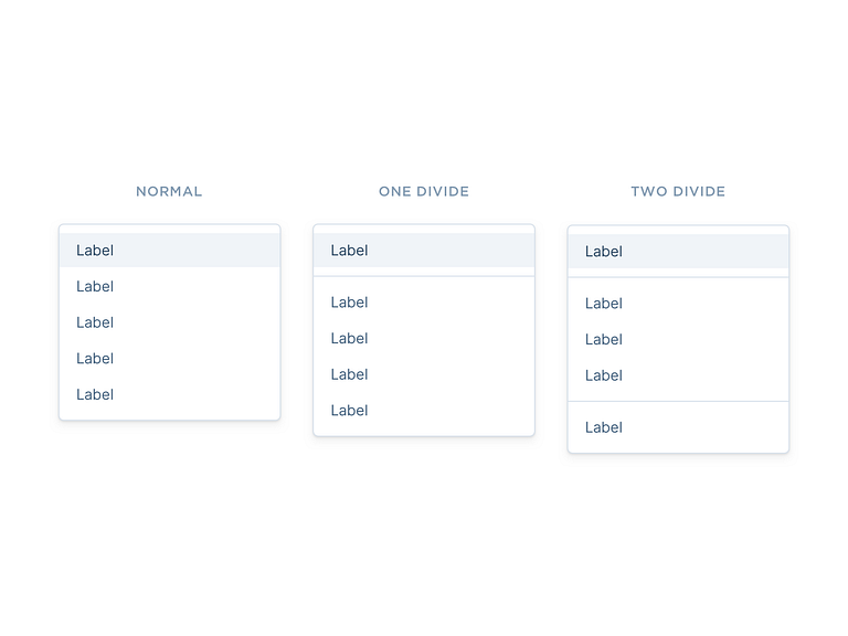 Dropdown States by Antoine Plu on Dribbble
