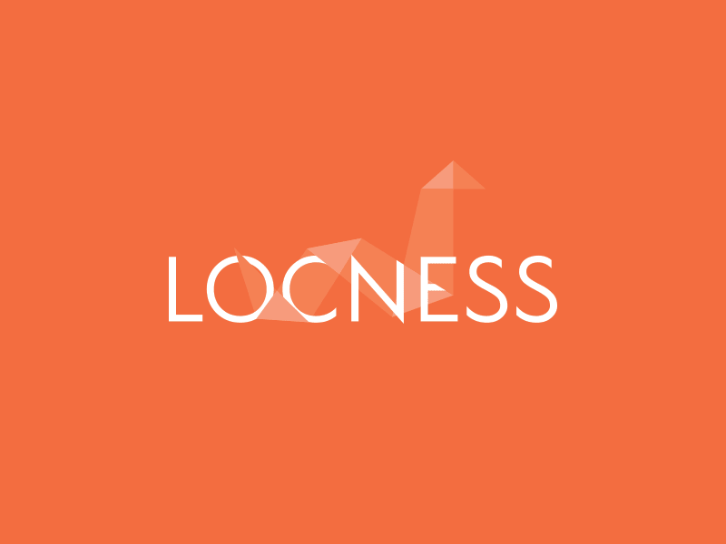 Locness Identity brand branding identity monster tsuru