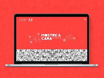 Mostre a cara landing page