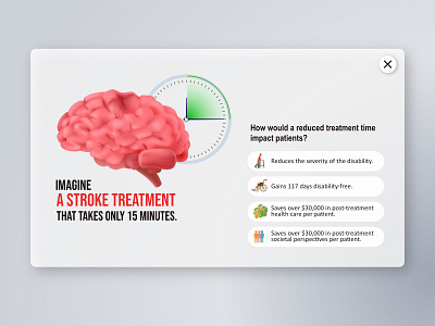 Healthcare pop-up brain data visualization health healthcare infograph infographic medical medical graphic pop up popup ui