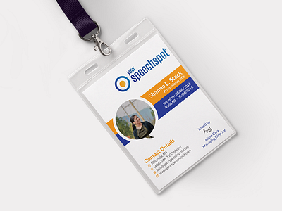 Identity Card branding corporate identity id card identity card print design