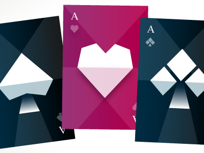 Four Aces Illustration aces cards diamonds gambling hearts illustration poker