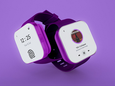 Smart Watch UI Design adobe appdesign branding design graphic design logo smartwatch ui uidesign uiux ux