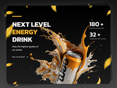 Energy Drink Website