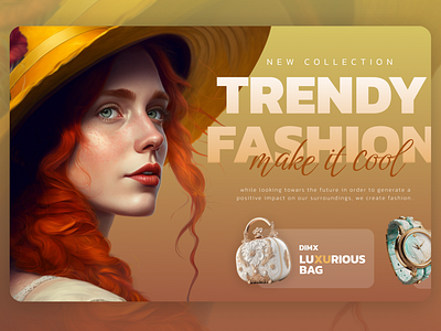 Trendy- Fashion Website Design