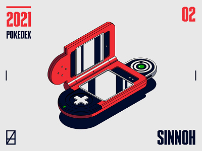 Pokedex - Sinnoh design device graphic graphic design illustration illustrator pokedex pokemon poster poster design
