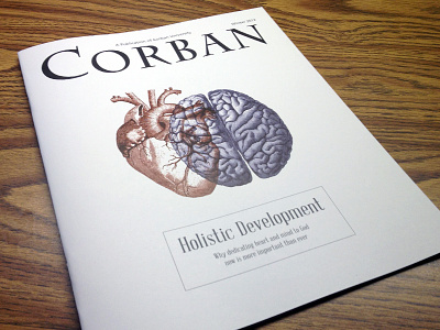 Magazine Cover brain heart magazine