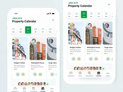 Mobile Calendar calandar clean app design ios minimal sketch user experience