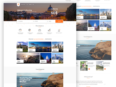 Travel Booking booking hotel travel ui ux website