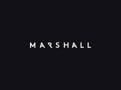 Marshall — ID identity marshall minimal typography