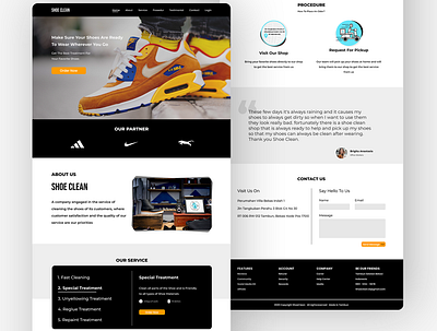 Shoe Clean figma shoe shoes app ui ui design uiuxdesign webdesign