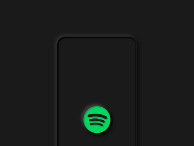 Spotify Neumorphism