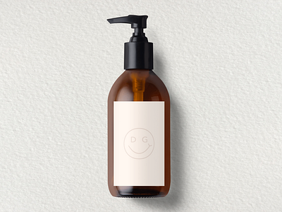 Smiley Logo Design - Hand Soap Bottle