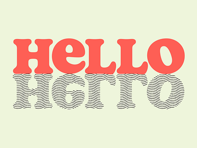 Hello art branding dailyui design font font design fonts graphic design hey logo logodesign logotype shadow type typedesign typeface typogaphy ui user experience ux