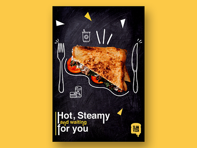 Food Poster graphic design