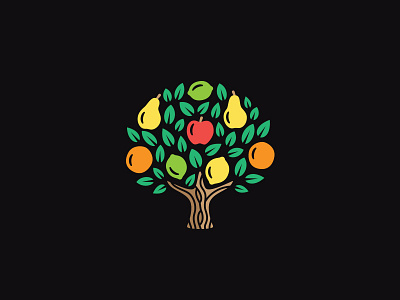 New Fruit Tree brand identity branding logo logo design logo designer logo inspiration logomark logos mark marks minimal logo minimal logo design minimal logos minimalist logo simple logo simple logo design simple logos symbol symbols