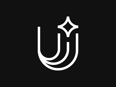 Letter U + Star