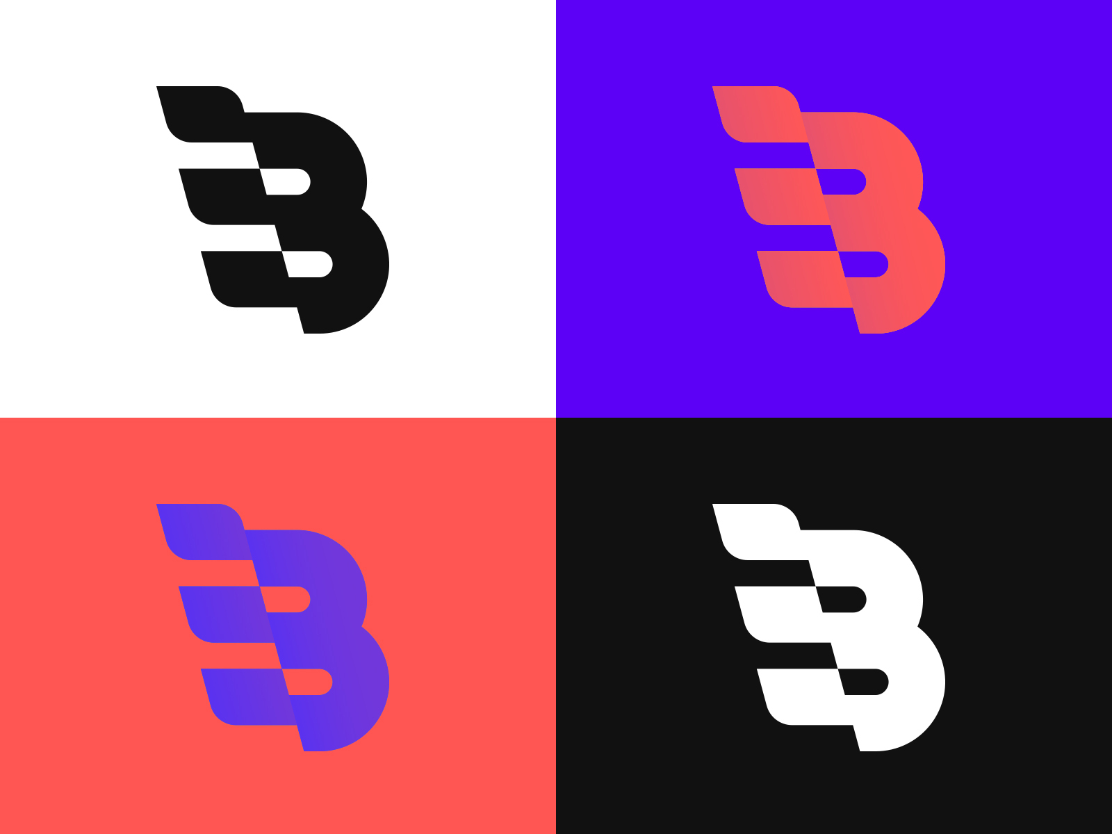 Letter B By Anano Martsvaladze | Logo Designer On Dribbble