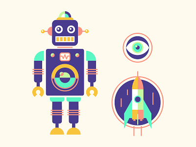 Robot, Space, Eye