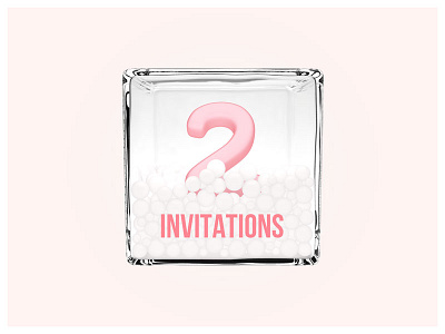 2x Drbbble Invitations admit dribbble freebie invitation invite playe shot ticket