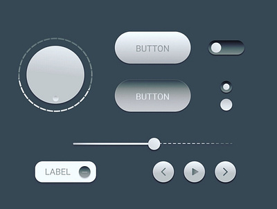 Button Practice app design ui ux vector