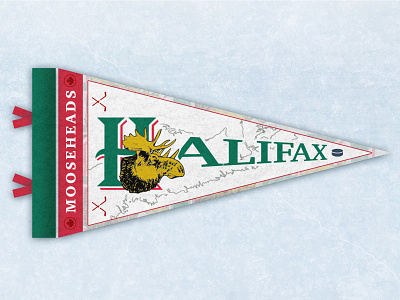 Halifax Mooseheads Pennant