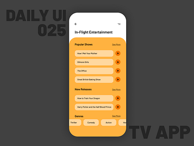 025_TV App by Cara on Dribbble