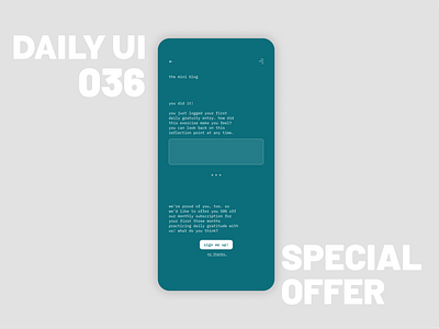 036_Special Offer