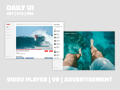 Video Streaming Site // Daily UI Challenge