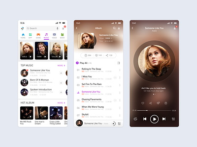 Music Player- Mobile App