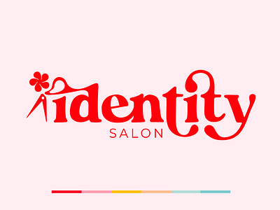 Identity Salon: Retro Wordmark