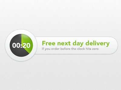 Free Next Day Delivery ecommerce