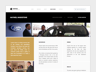 Case Study Page - Rev 1 bold brochure case gold grid responsive study typography