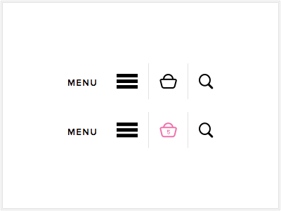 Simplified eCommerce Navigation