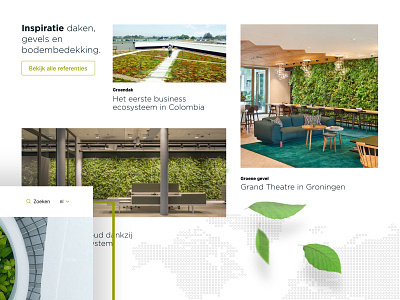 Sempergreen - Concept '19 🌳 adobexd branding corporate design grid identity inspiration interface minimal ui website