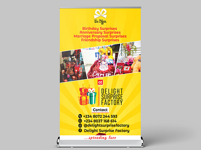 Roll Up Banner Design