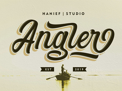 Angler – Modern Script Font brand brush brush fonts calligraphy calligraphy fonts design dry font illustration logo signature