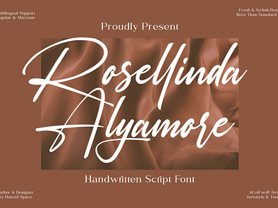 Rosellinda Alyamore Script Font