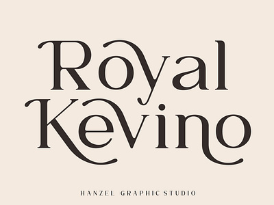 Royal Kevino - Serif Font