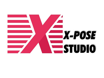 XPose Studio branding design logo typography