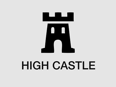 High Castle Logo branding design logo minimal