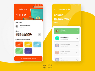 Learn From Home App Part 2 covid19 design figmadesign learning app learning from home learning platform mobile app design rizzkijo rizzkijofolio ui ui design ui design inspiration ui design pattern uiux design uiuxdesign ux design