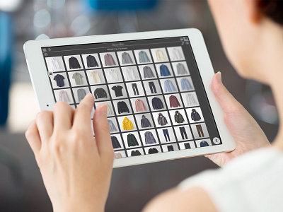 Personal selection apparel ecommerce fashion touché web app