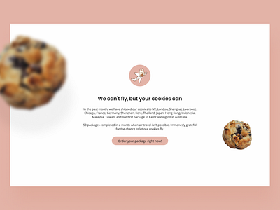 The best brownies and cookies you’ll ever have. bakery brand design branding cookies design graphic design interface landing page user experience user interface design web design webdesigner website webui