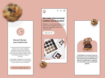 CHUNKY THICCCCCCC COOKIES - WHISKDOM brand design design landing page mobile design mobile interface mobilewebsite product design uiuxdesign user experience user interface user interface design web design webdesigner website