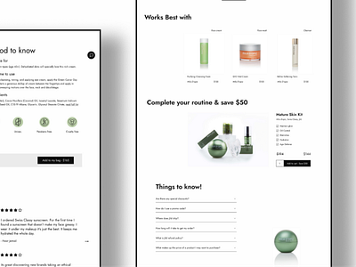 Skincare E-commerce Website - Jild Wellness brand design branding clean design ecommerce graphic design landing page layout mminimal online product page skincare typography ui user experience user interface design web design webdesigner website website design